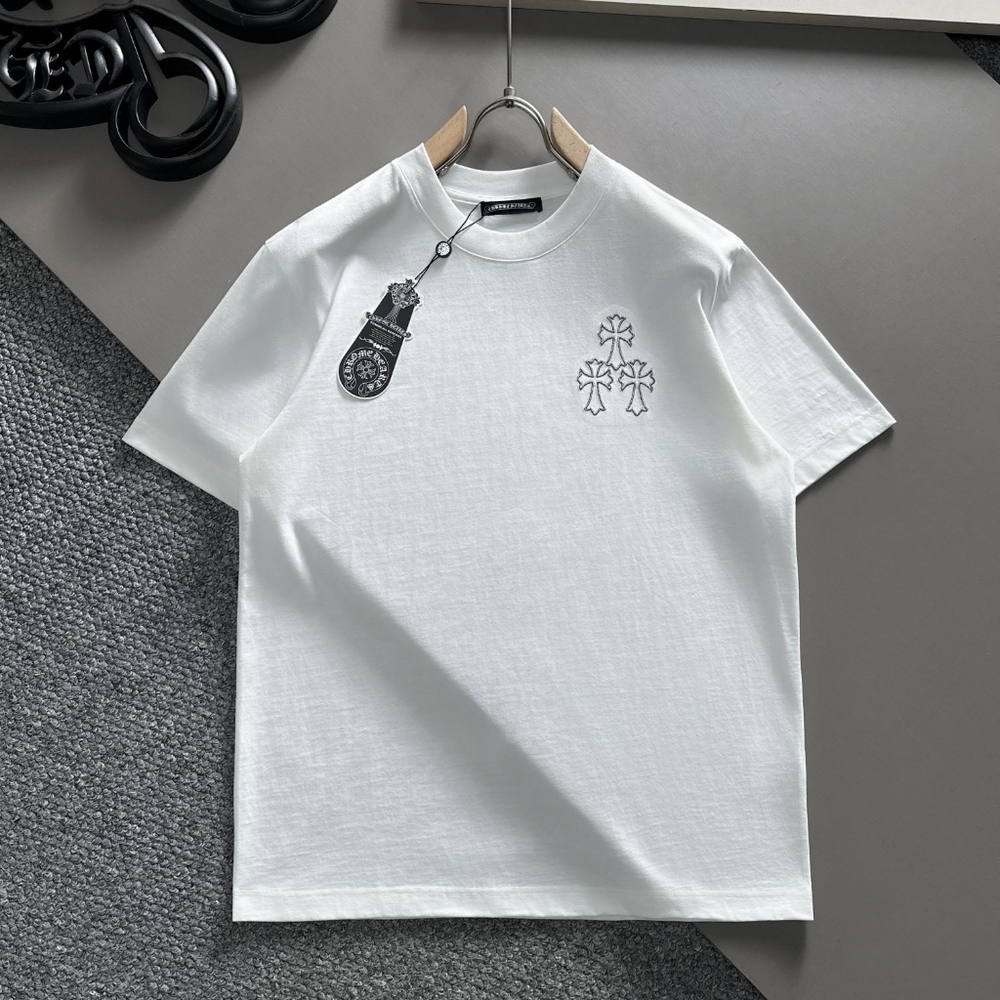 chrome  hearts  latest short-sleeved T-shirt